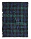 Plaid Plush Sherpa Blanket