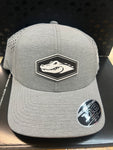 Heather Gray Curved Performance Hat