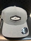 Heather Gray Curved Performance Hat