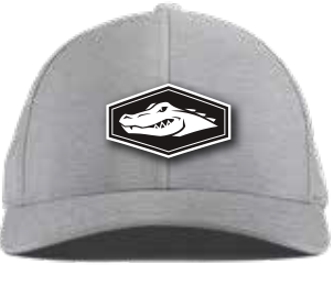 Heather Gray Curved Performance Hat