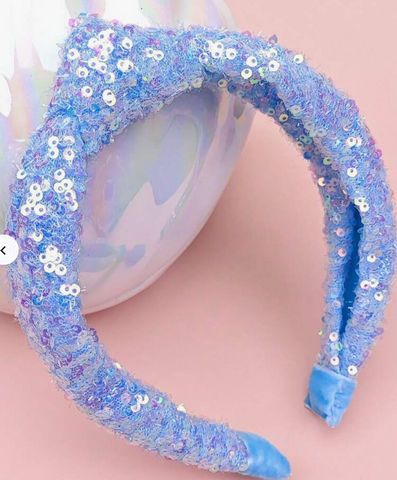 Small sequin headband