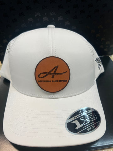 White Curved Performance Hat