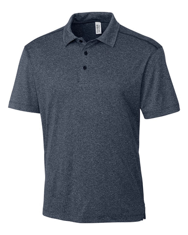 Charge Active Polo Heathered Navy